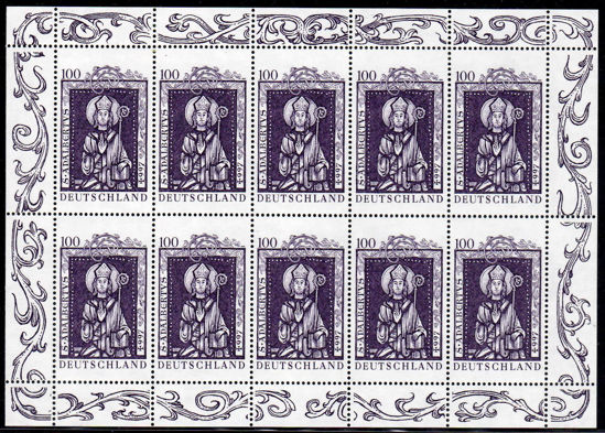 Immagine di 47 - GERMANIA  1val.-SANT'ADALBERTO MF(10)