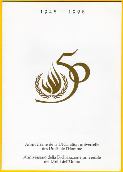 Immagine di P44 - 50° Anniversario Dichiarazione Universale Diritti Dell'Uomo