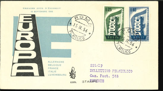 Immagine di 120it - EUROPA 1956 val.1