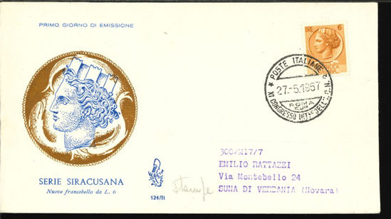 Immagine di 124it - SIRACUSANA 6 £. val.1