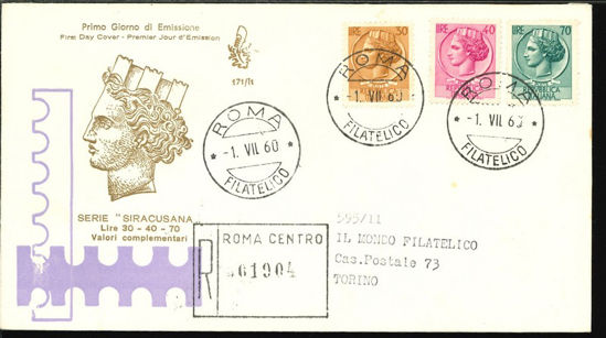 Immagine di 171it - SIRACUSANA L. 30-40-70 val.1