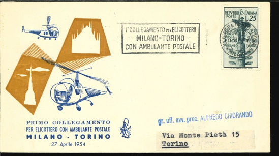 Immagine di 217 - ELICOTTERO MILANO-TORINO val.1
