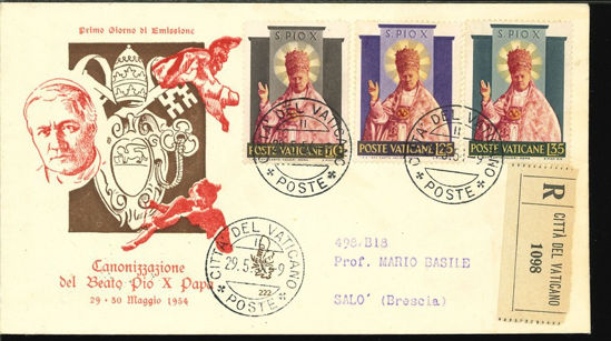 Immagine di 222 - SANTIFICAZIONE PAPA PIO X° VAL 1