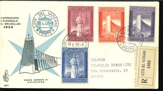 Immagine di 40v - EXPO DI BRUXELLES VAL 1