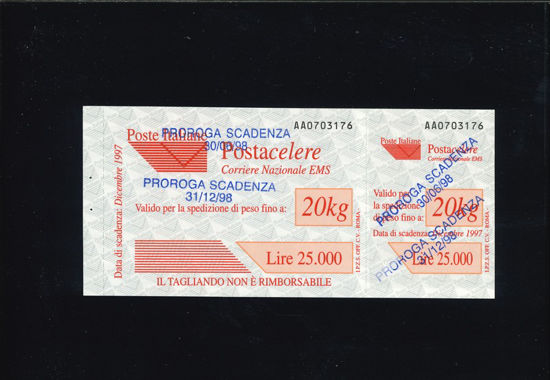 Immagine di 12 - POSTA CELERE 25000 L.