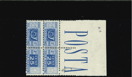 Immagine di 66 - PACCHI POSTALI 25 C.