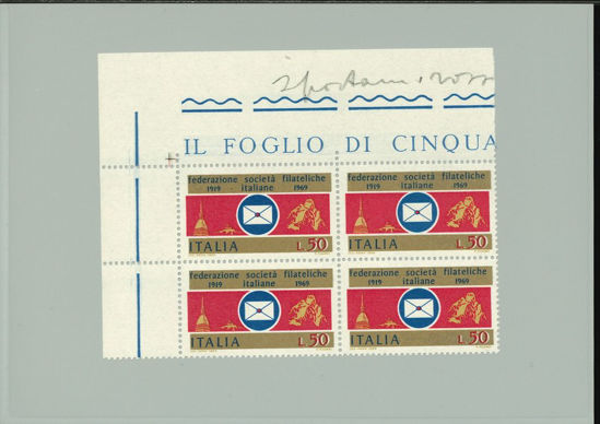 Immagine di 1114 - SOCIETA' FILATELICHE 50 L.