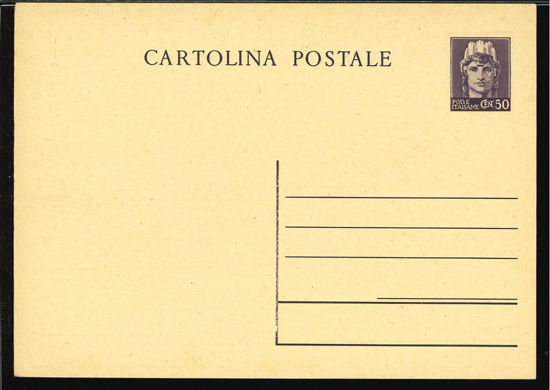 Immagine di 120 - CARTOLINA POSTALE -  C120