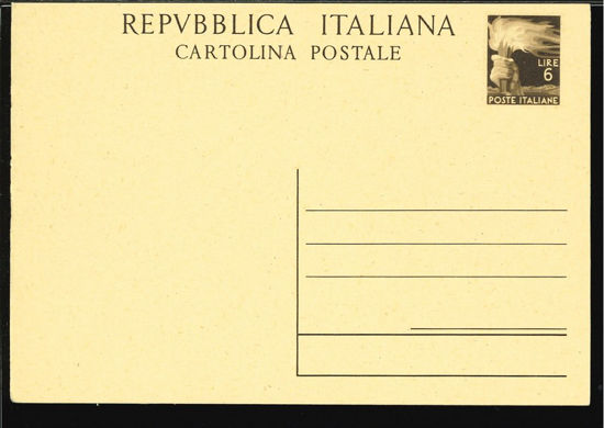 Immagine di 138 - CARTOLINA POSTALE -  C138