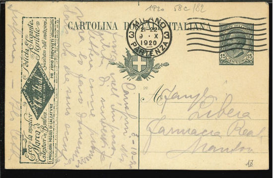 Immagine di 3A - INTERI PUBBLICITARI - CARTOLINE -  R3A