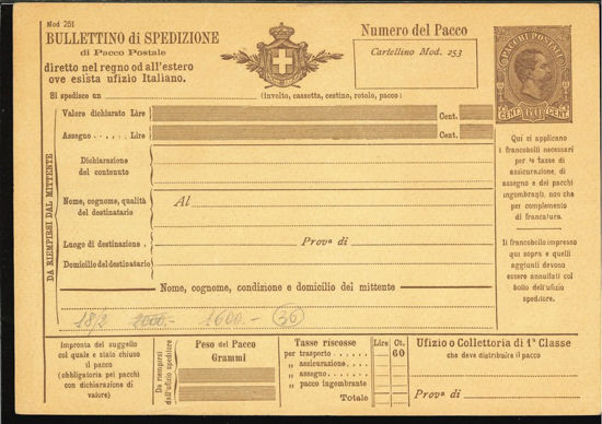 Immagine di 7 - BOLLETTINI PACCHI POSTALI -  P7