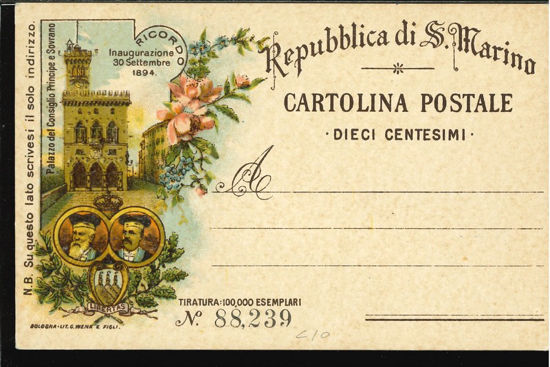 Immagine di 6A - CARTOLINA POSTALE -  C6A