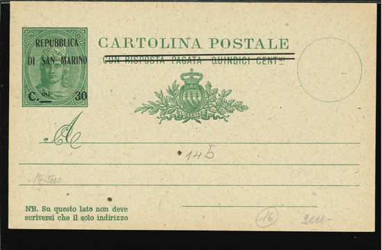 Immagine di 10a - CARTOLINA POSTALE -  C10a