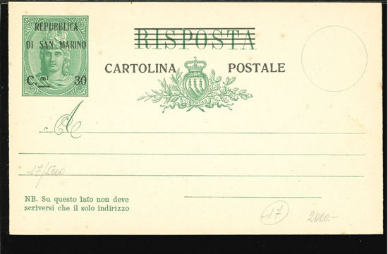 Immagine di 13 - CARTOLINA POSTALE -  C13