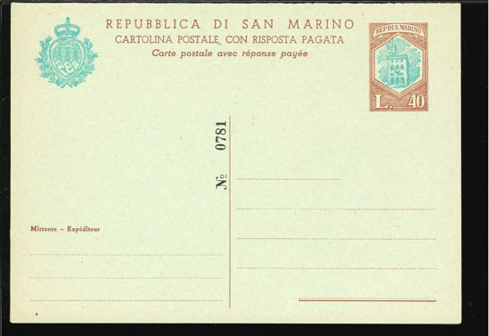 Immagine di 38 - CARTOLINA POSTALE -  C38