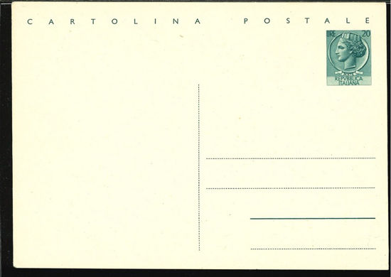 Immagine di 154 - CARTOLINA POSTALE -  C154