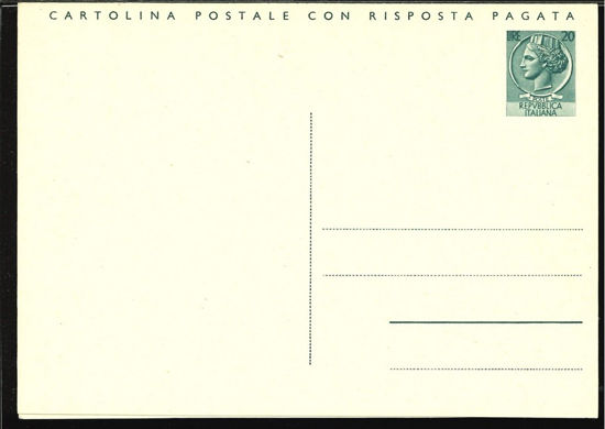 Immagine di 156 - CARTOLINA POSTALE -  C156