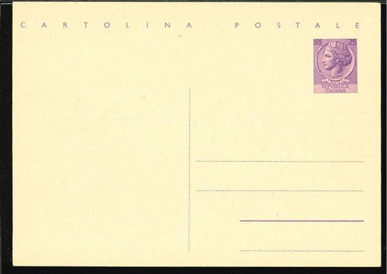 Immagine di 163 - CARTOLINA POSTALE -  C163