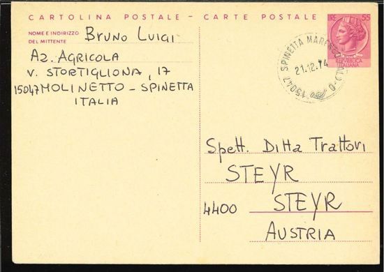 Immagine di 168 - CARTOLINA POSTALE -  C168