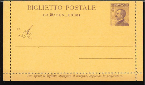 Immagine di 18A - BIGLIETTI POSTALI -  B18A