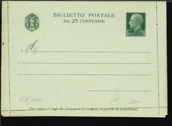 Immagine di 31 - BIGLIETTI POSTALI -  B31
