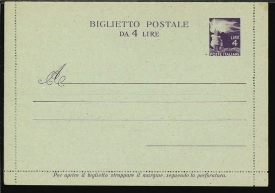 Immagine di 40 - BIGLIETTI POSTALI -  B40