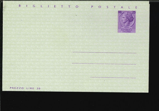 Immagine di 45A - BIGLIETTI POSTALI -  B45A