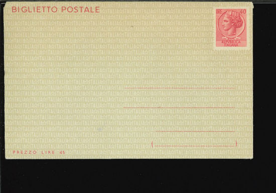 Immagine di 47 - BIGLIETTI POSTALI -  B47