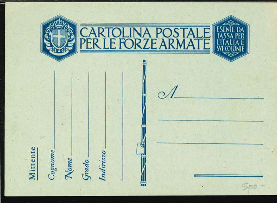Immagine di 35 - CARTOLINE FRANCHIGIA MILITARE -  F35