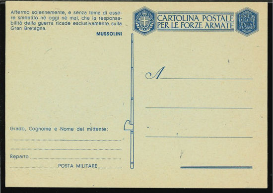 Immagine di 46 - CARTOLINE FRANCHIGIA MILITARE -  F46
