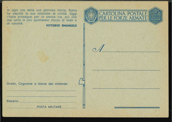 Immagine di 46 - CARTOLINE FRANCHIGIA MILITARE -  F46