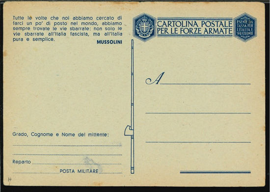 Immagine di 46 - CARTOLINE FRANCHIGIA MILITARE -  F46