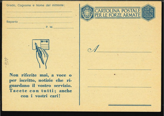 Immagine di 49 - CARTOLINE FRANCHIGIA MILITARE -  F49
