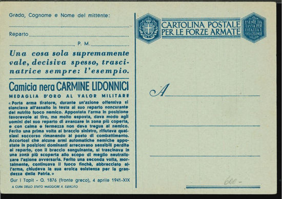 Immagine di 51 - CARTOLINE FRANCHIGIA MILITARE -  F51