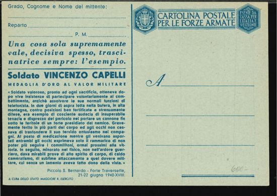 Immagine di 51 - CARTOLINE FRANCHIGIA MILITARE -  F51