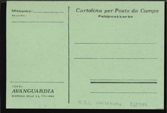 Immagine di 2 - FRANCHIGIA MILITARE FELDPOST -  2