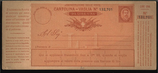 Immagine di 2A - CARTOLINE VAGLIA -  V2A