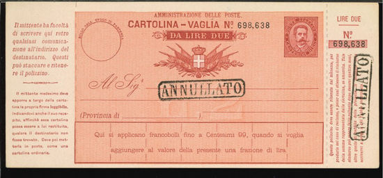 Immagine di 3C - CARTOLINE VAGLIA -  V3 C