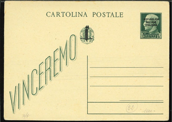 Immagine di 103 - CARTOLINA POSTALE -  C103