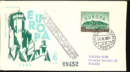 Immagine di 62sm - EUROPA 1961 val. 1