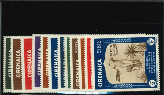 Immagine di 93 - ARTE COLONIALE + POSTA AEREA 24/29