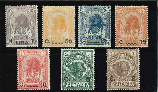 Immagine di 10 - FRANCOBOLLI  1903 SOVRASTAMPATI