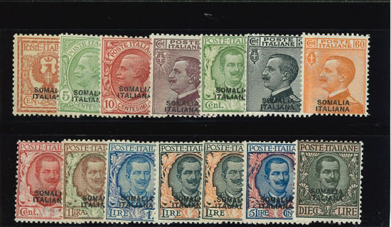 Immagine di 92 - FRANCOBOLLI D'ITALIA SOVRASTAMPATI