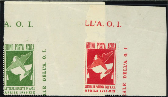 Immagine di 1 - BUONI DI POSTA AEREA