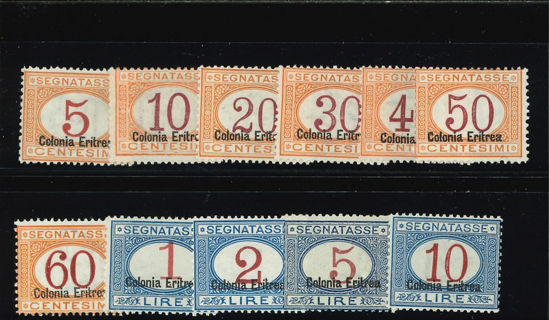 Immagine di 14 - SEGNATASSE 1920/26 CERT.