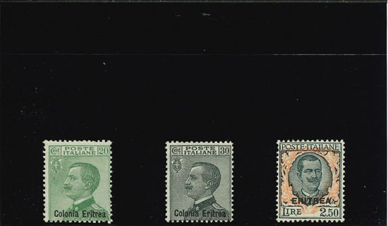 Immagine di 93 - FRANCOBOLLI D'ITALIA SOVRASTAMPATI