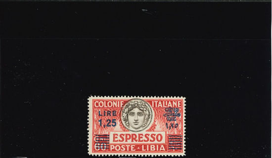 Immagine di 17 - TIPO DEL N. 12 DENT. 14 1,25 SU 60C.