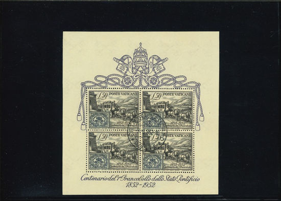 Immagine di 1 - CENT. FRANCOBOLLO VAL. 1