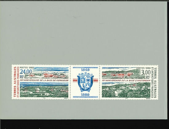 Immagine di 247A - BASI KERGUELENE E AMSTERDAM-TRITTICO-
