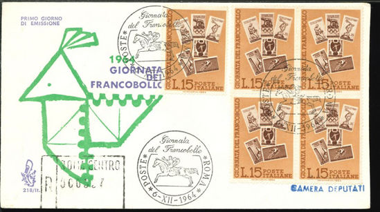 Immagine di 218it - GIORNATA FRANCOBOLLO VAL 1